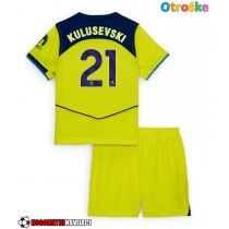 Otroške Nogometnih dresov Tottenham Hotspur Dejan Kulusevski #21 Tretji 2025-26 Kratki rokavi (+ hlače)